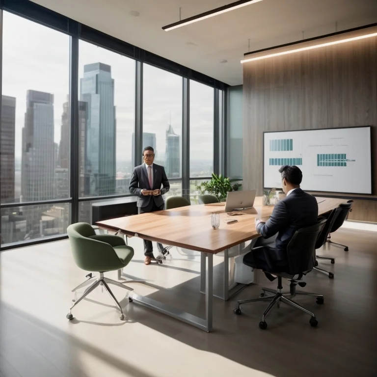 Directors in mindful retreat setting at Palais des Nations